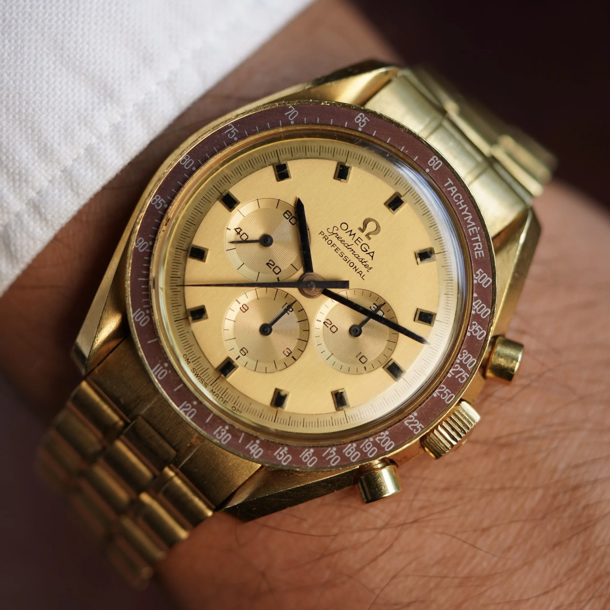 Scott Carpenter's OMEGA Speedmaster Reference 145.022-69 BA — Wind